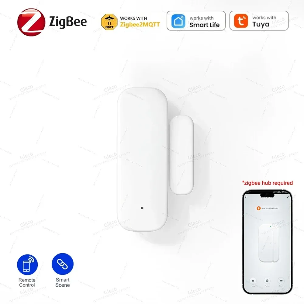 Capteur de porte et fenêtre Zigbee intelligent