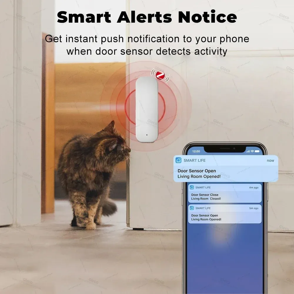 Capteur intelligent installé sur une fenêtre
