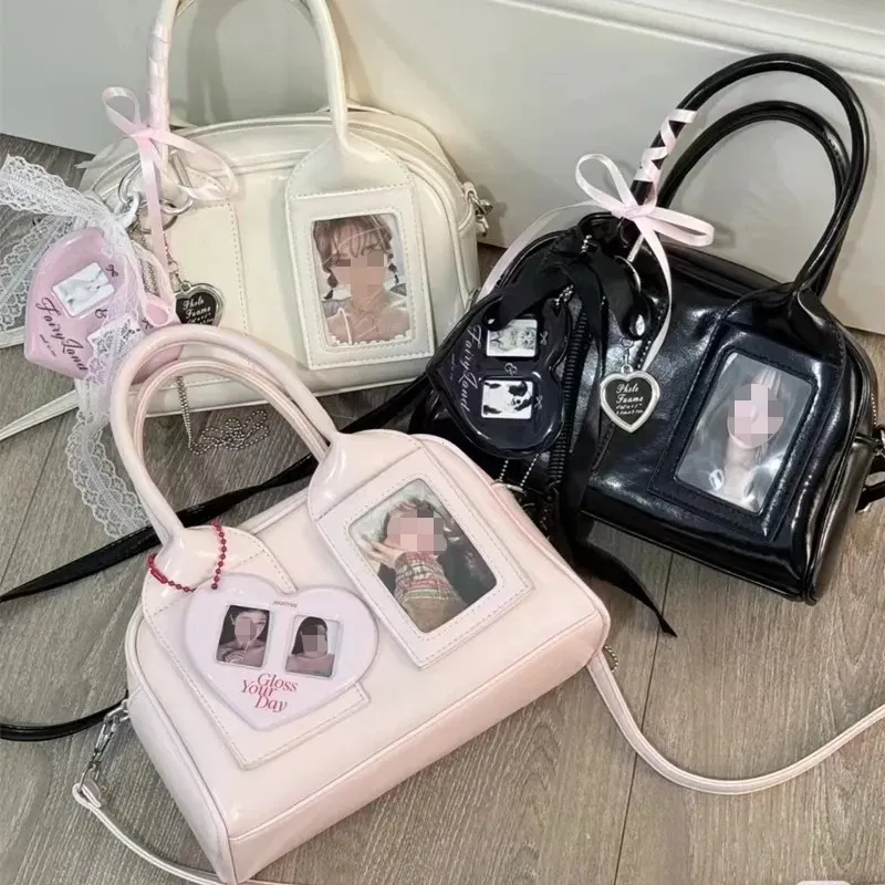 Sac à bandoulière transparent Ita, style Y2K Harajuku, pour femme - Image 1