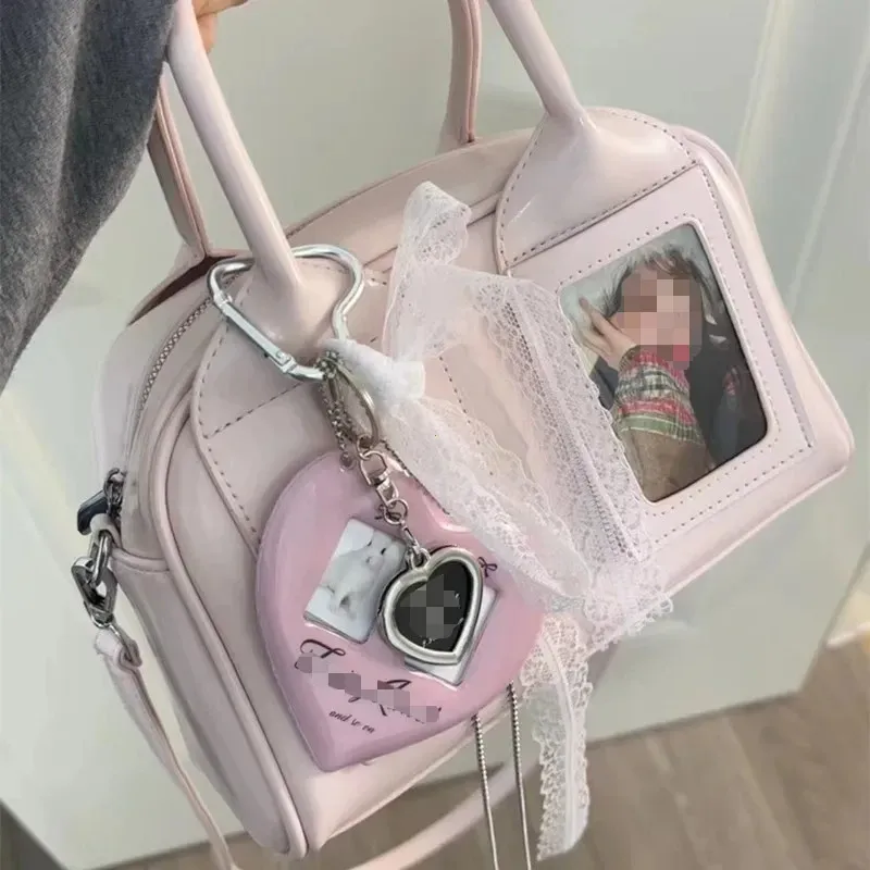 Sac à bandoulière transparent Ita, style Y2K Harajuku, pour femme 2