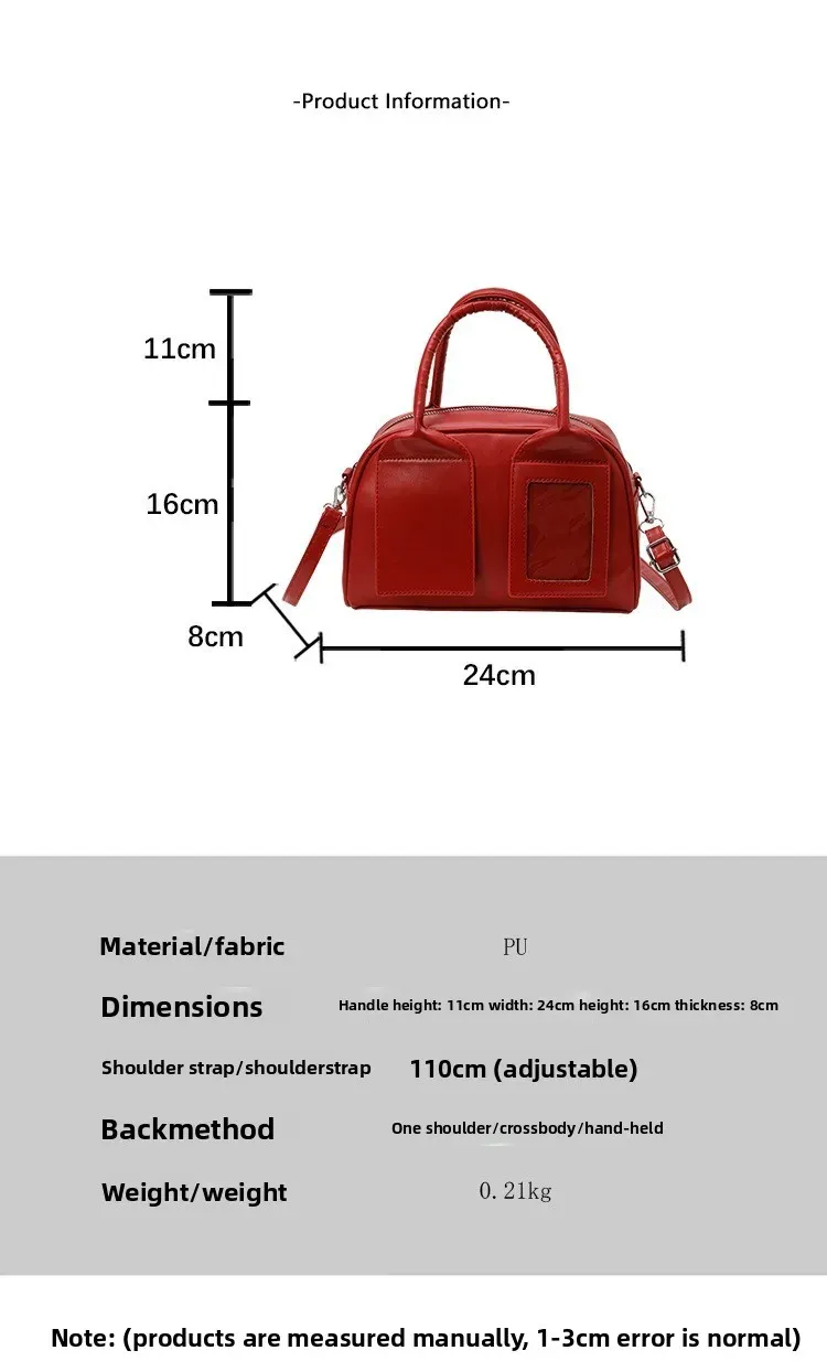 Sac transparent au style Y2K