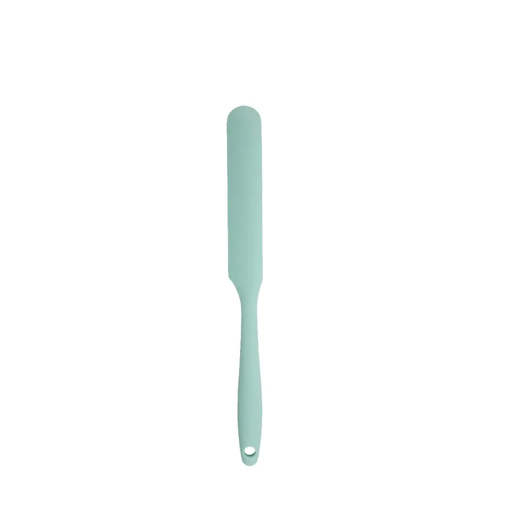 Grattoir à crème en silicone de qualité alimentaire, spatule à gâteau longue, ustensile de cuisine résistant à la chaleur 7