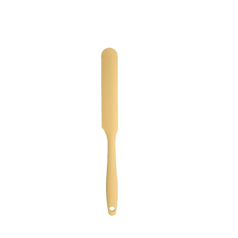 Grattoir à crème en silicone de qualité alimentaire, spatule à gâteau longue, ustensile de cuisine résistant à la chaleur 8