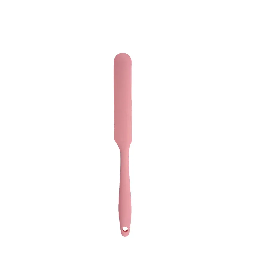 Grattoir à crème en silicone de qualité alimentaire, spatule à gâteau longue, ustensile de cuisine résistant à la chaleur 10