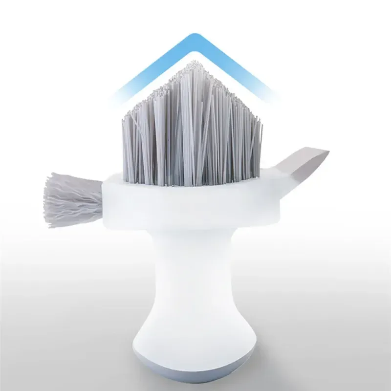 Brosse multifonctionnelle 4 en 1 pour joints de carrelage, nettoyage des angles, sols et baignoires, lot de 2 6