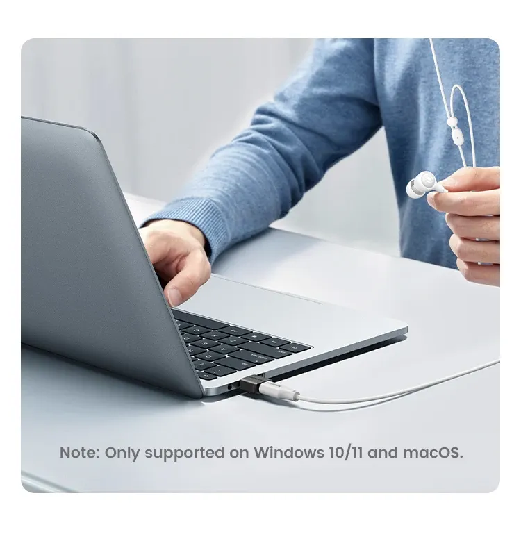 Compatible avec les écouteurs USB-C