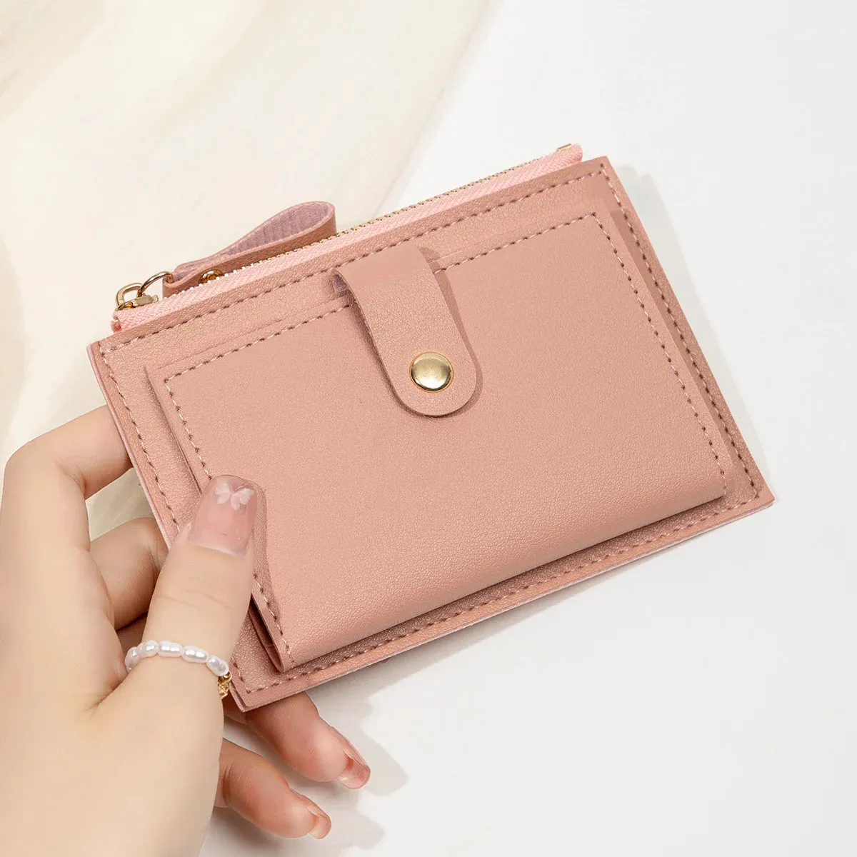 Porte-cartes femme, style élégant