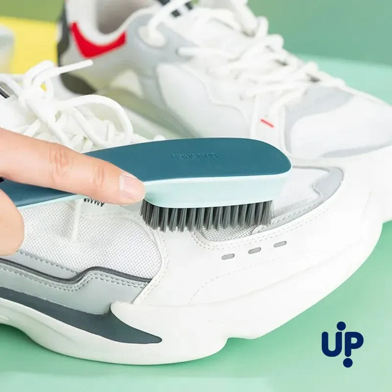 Brosse de nettoyage multifonction en plastique pour chaussures et vêtements 3