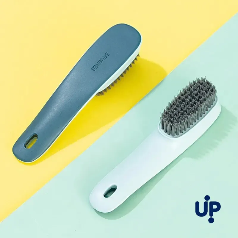 Brosse de nettoyage multifonction en plastique pour chaussures et vêtements 4