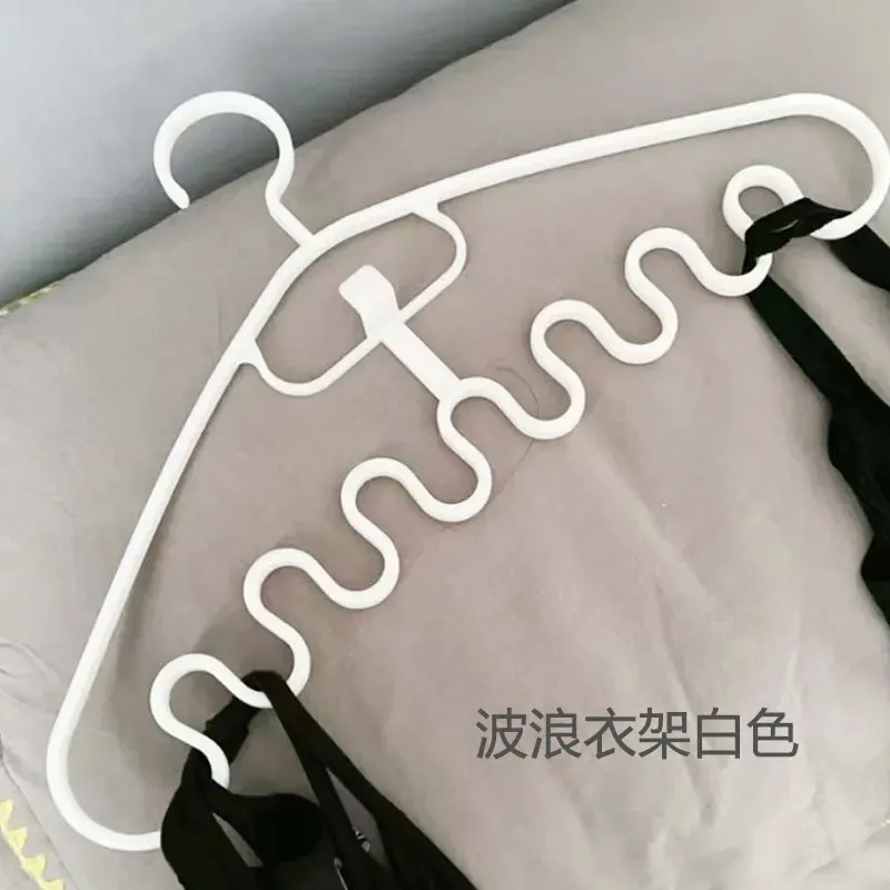FJHANGERS Cintres à 5 Couches pour Vêtements, Organisateur de Rangement pour Placard, Serviettes et Écharpes 9
