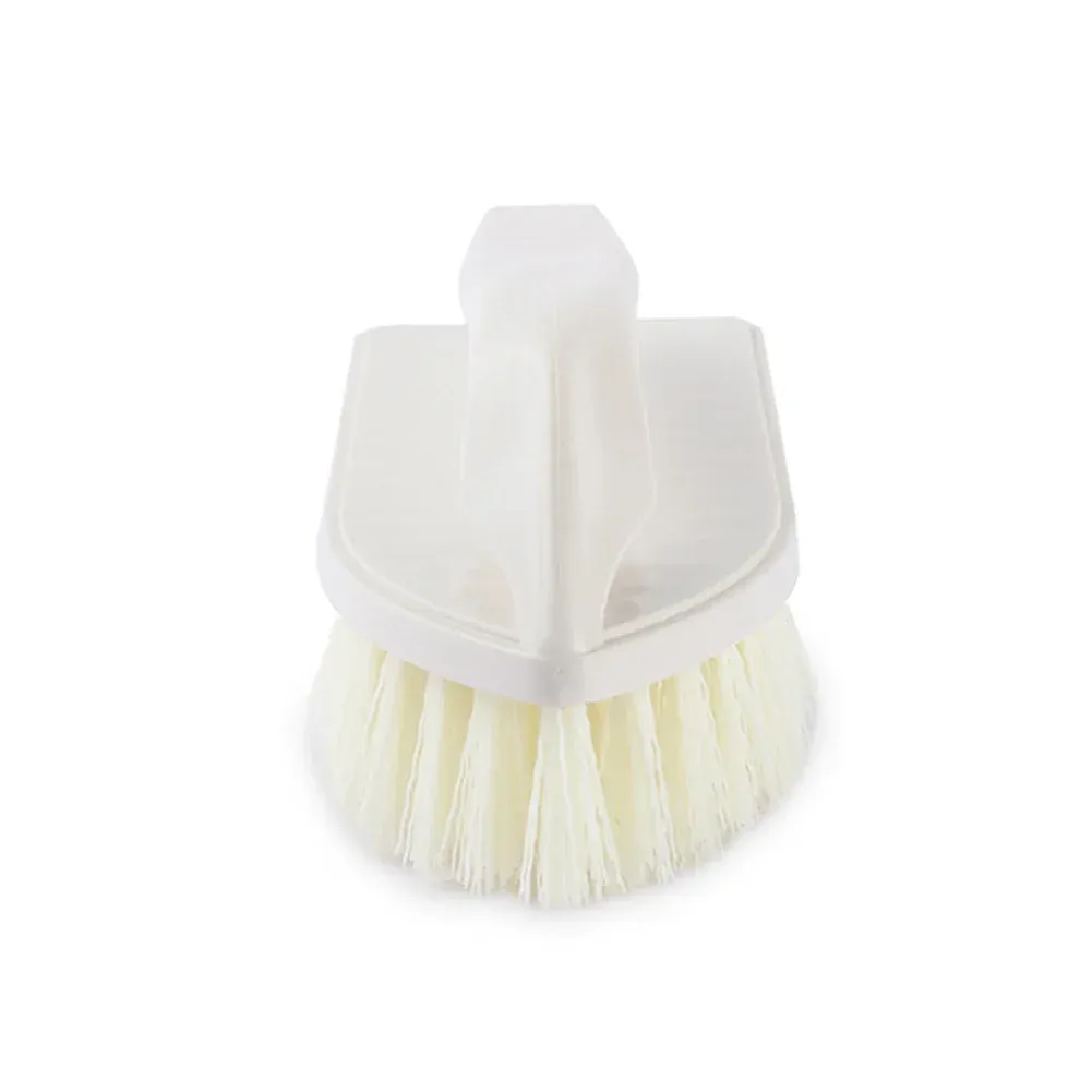 Tête de brosse aux poils rigides
