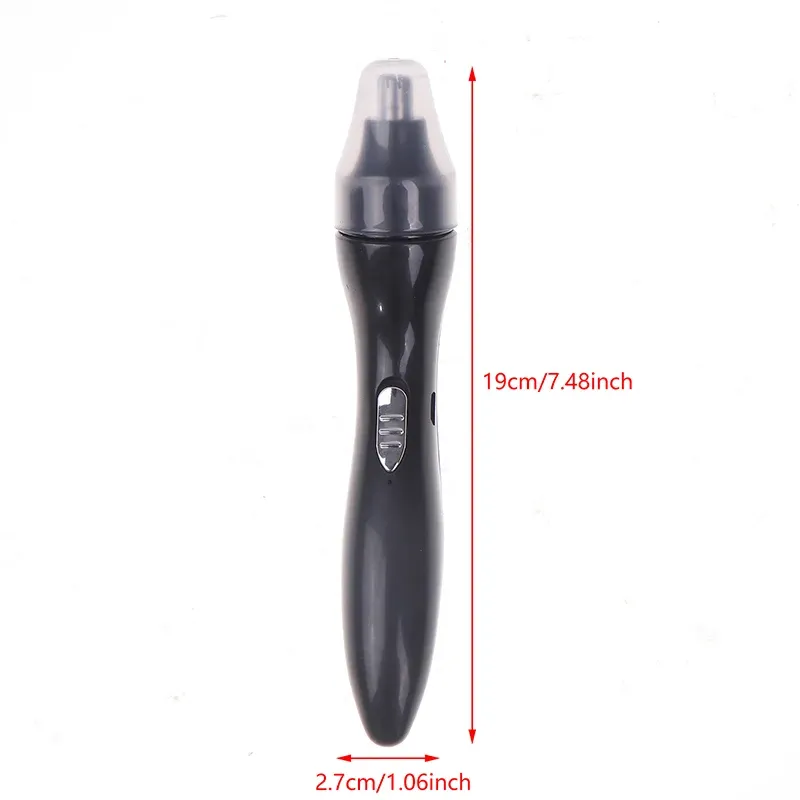 Tondeuse électrique pour hommes, mini-tondeuse portable étanche pour poils du nez et des oreilles, rasoir de précision facile à nettoyer 15