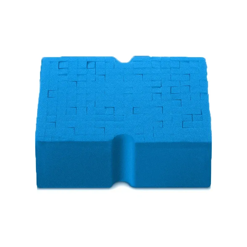 Éponge de lavage pour voiture à grandes alvéoles en mousse souple, absorbante et anti-rayures, avec prise en main facile 8