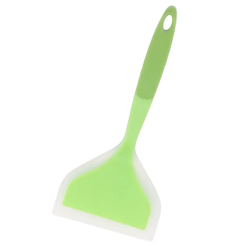 Ustensiles antiadhésifs polyvalents – Spatule à œufs en silicone, grande spatule retourne-crêpes et retourneur d'œufs pour la cuisine et la pâtisserie 8