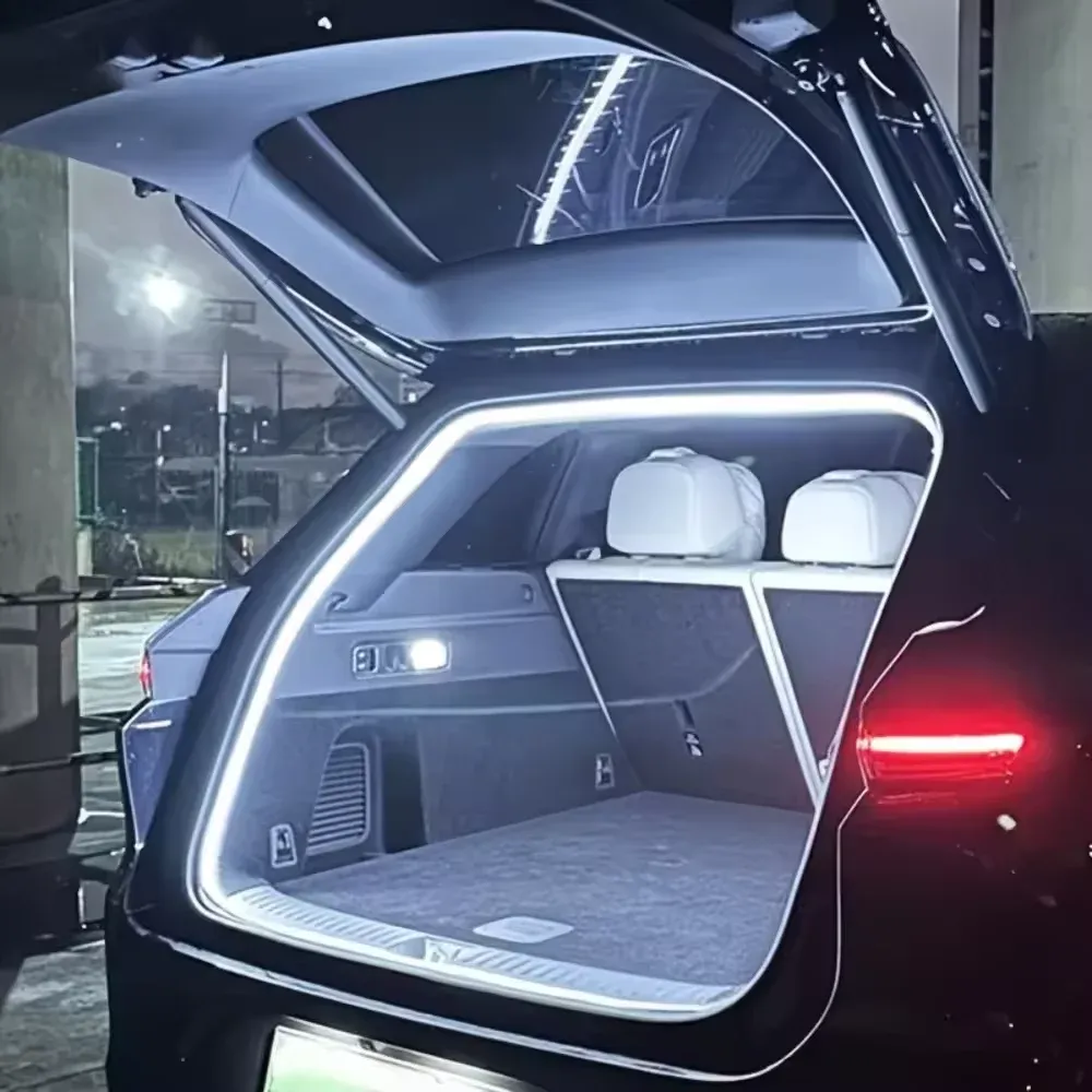 Éclairage de coffre à LED haute luminosité, lumière d'ambiance à détection automatique, sans câblage