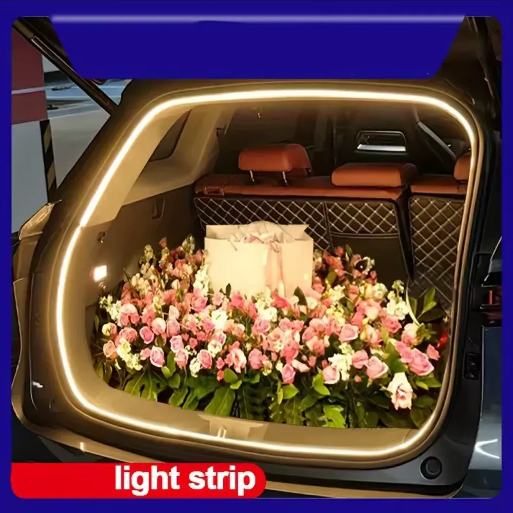 Éclairage de coffre à LED haute luminosité, lumière d'ambiance à détection automatique, sans câblage 2