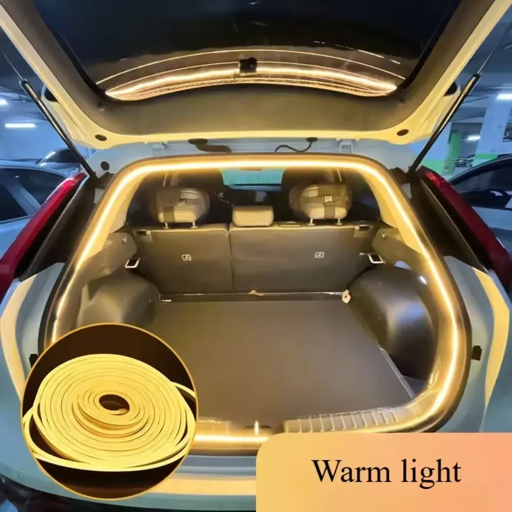 Éclairage de coffre à LED haute luminosité, lumière d'ambiance à détection automatique, sans câblage 3