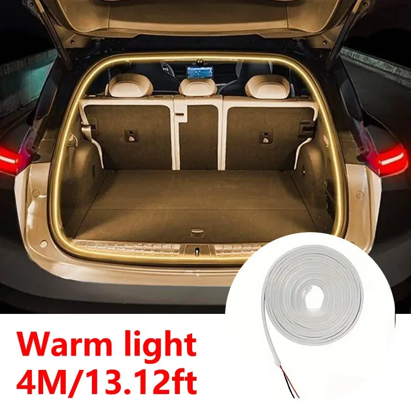 Éclairage de coffre à LED haute luminosité, lumière d'ambiance à détection automatique, sans câblage 20