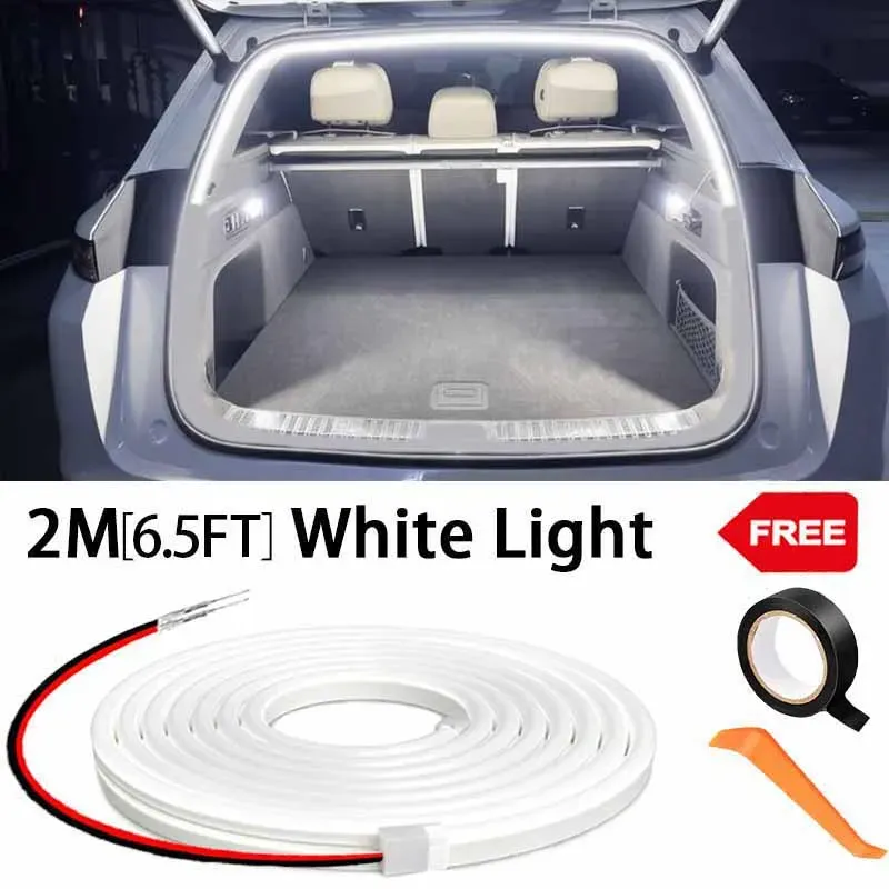 Éclairage de coffre à LED haute luminosité, lumière d'ambiance à détection automatique, sans câblage 8