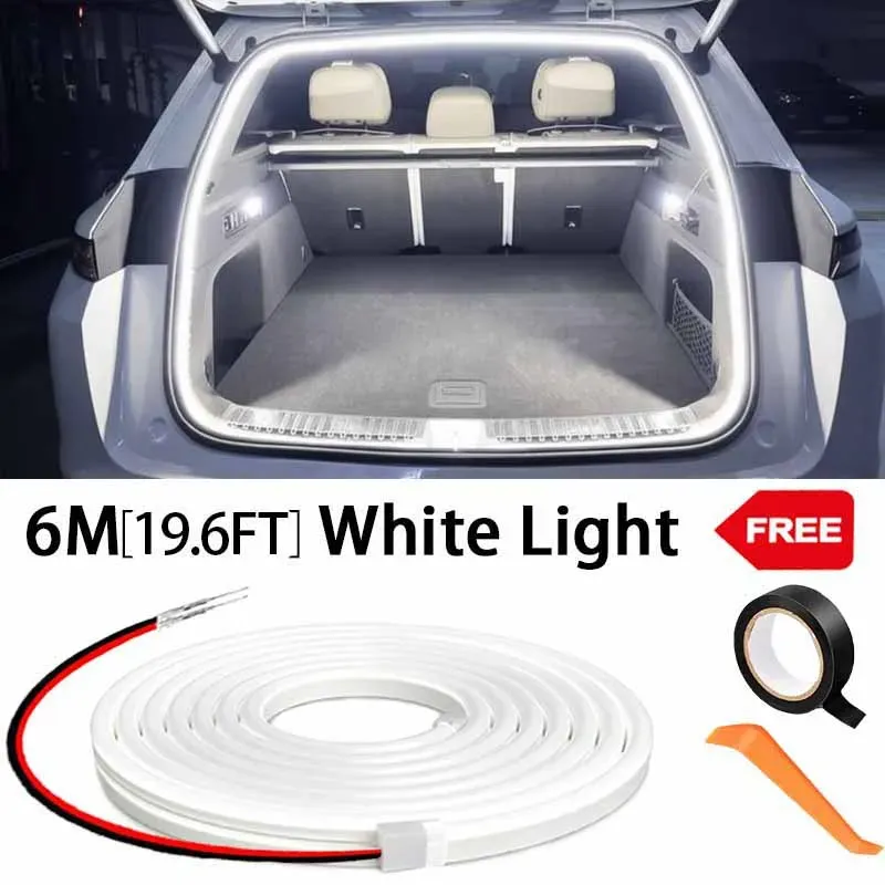 Éclairage de coffre à LED haute luminosité, lumière d'ambiance à détection automatique, sans câblage 10