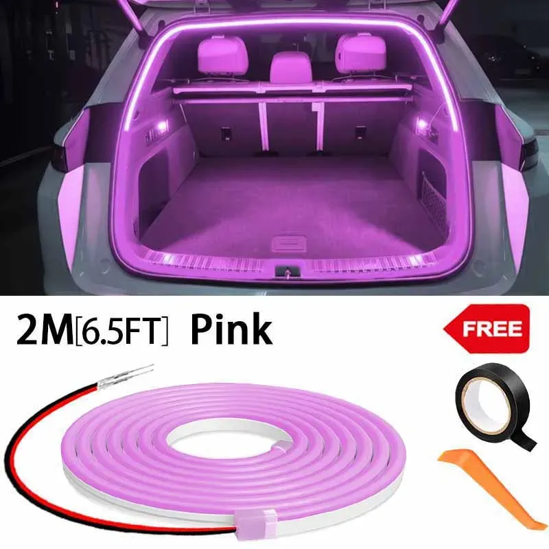 Éclairage de coffre à LED haute luminosité, lumière d'ambiance à détection automatique, sans câblage 18
