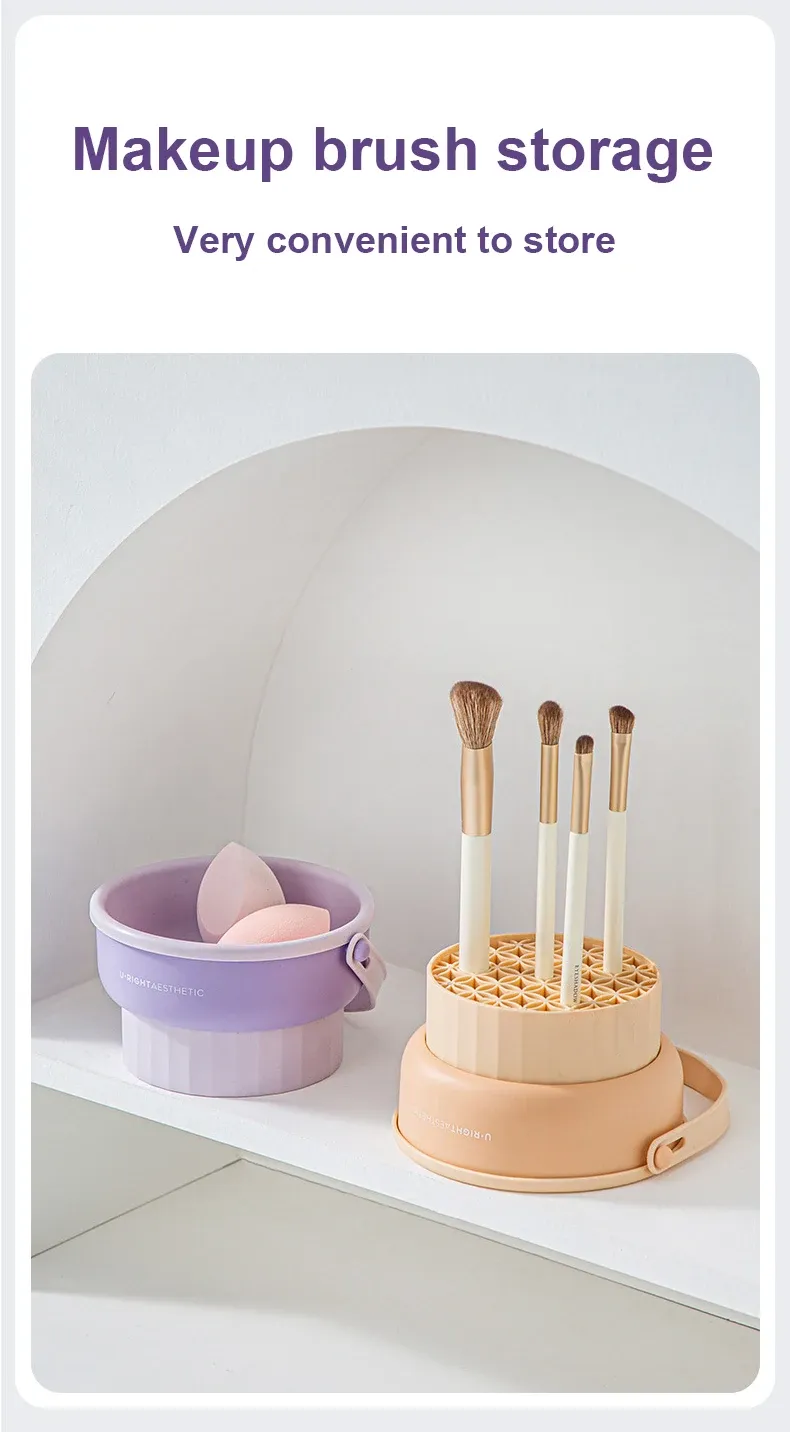 Nettoyage des pinceaux de maquillage au quotidien
