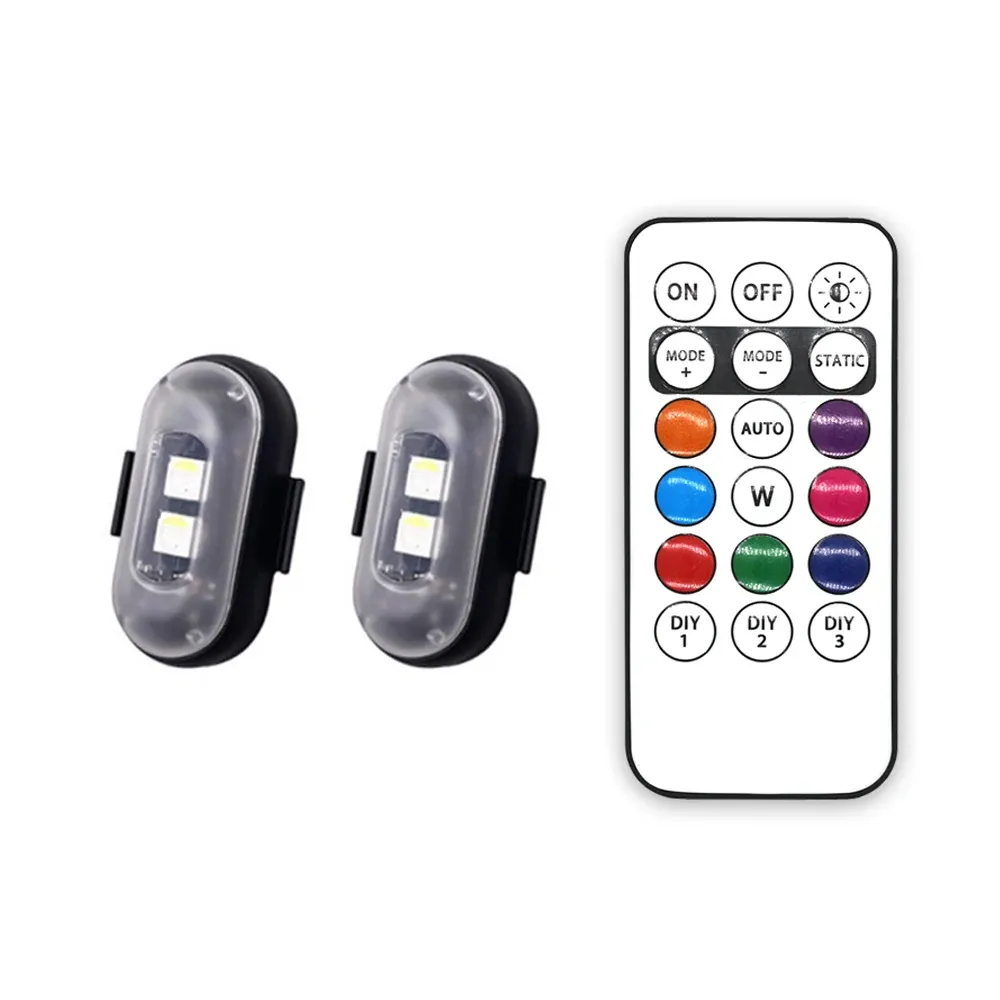 Lumière LED multifonction pour voiture, rechargeable et sans fil, avec télécommande 11
