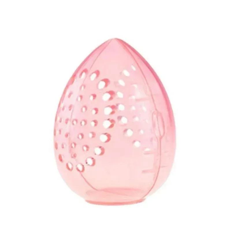 Boîte de rangement portable en forme d'œuf pour éponge de maquillage, en plastique pour cosmétiques 5