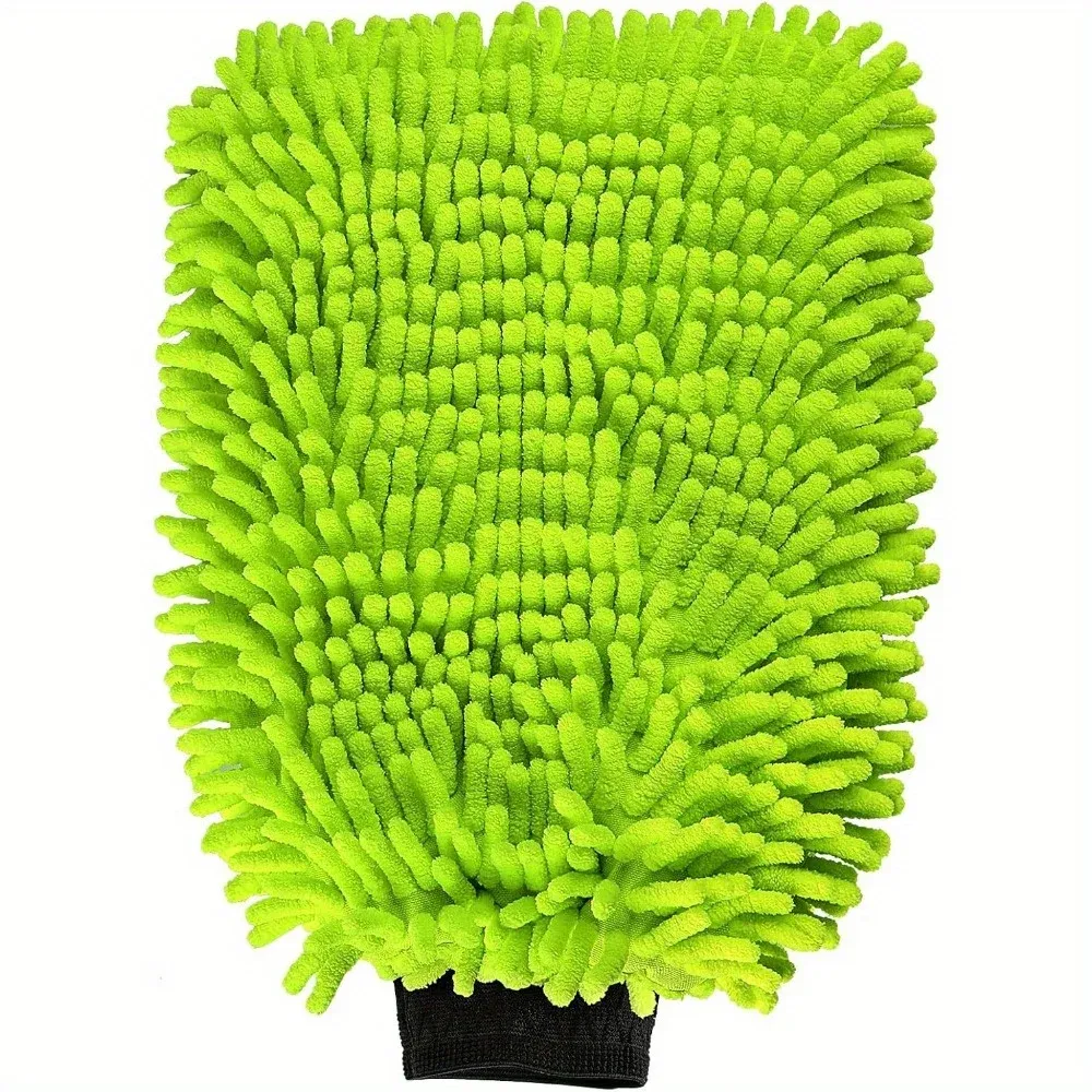Chiffon en microfibre pour vélos électriques et voitures, lot de 1 ou 2 pièces, sans rayures ni peluches, gant de lavage en microfibre haute qualité 3