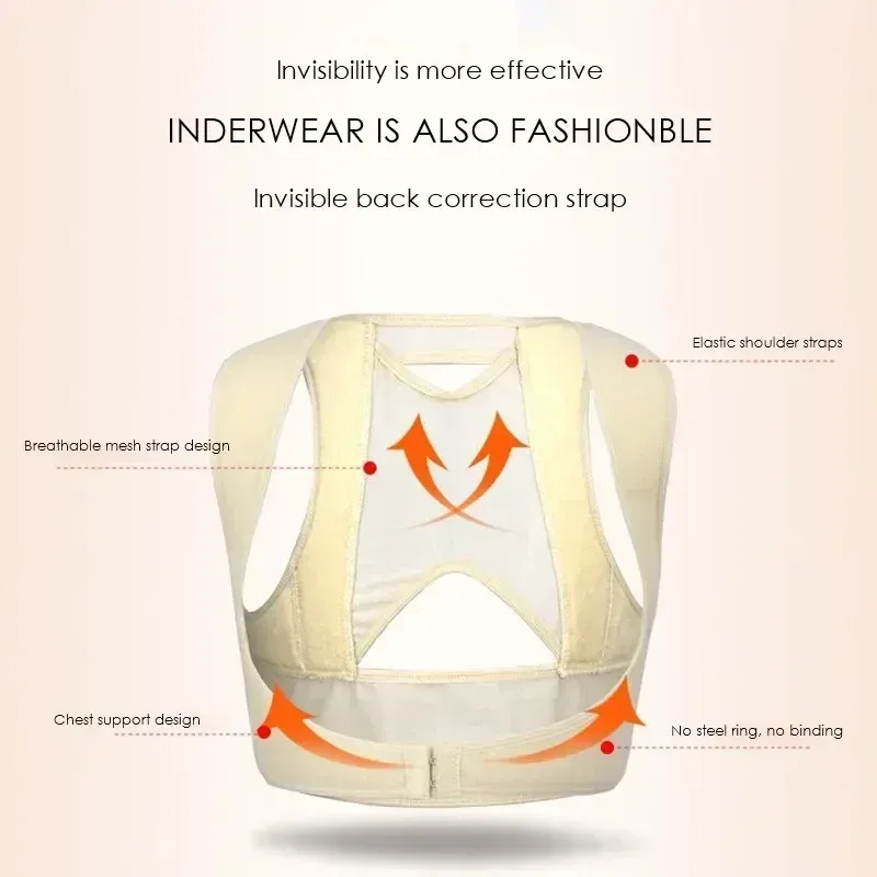 Correcteur de posture pour femme, mise en valeur