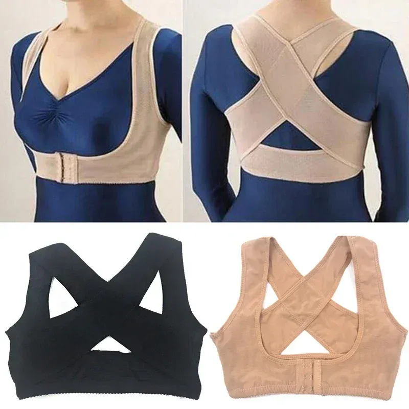Correcteur de posture pour femme, mise en situation