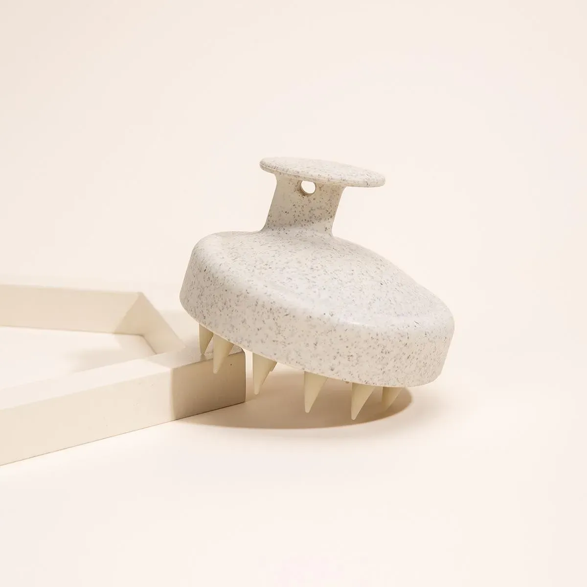 Détail de la brosse de lavage en silicone
