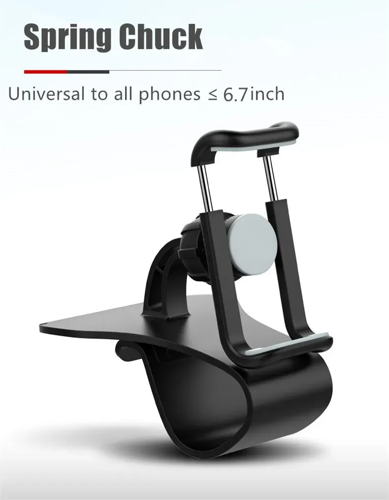 Support de téléphone rotatif, finitions premium