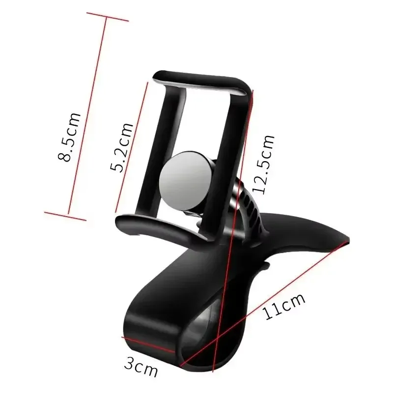 Support de téléphone de tableau de bord, usage quotidien