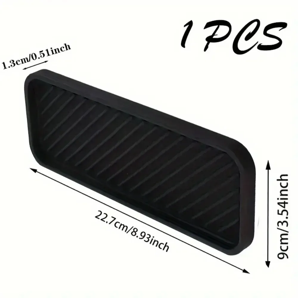 Protection anti-éclaboussures d'évier et porte-savon en silicone, accessoire multifonctionnel de cuisine et de salle de bain, durable et non toxique 8