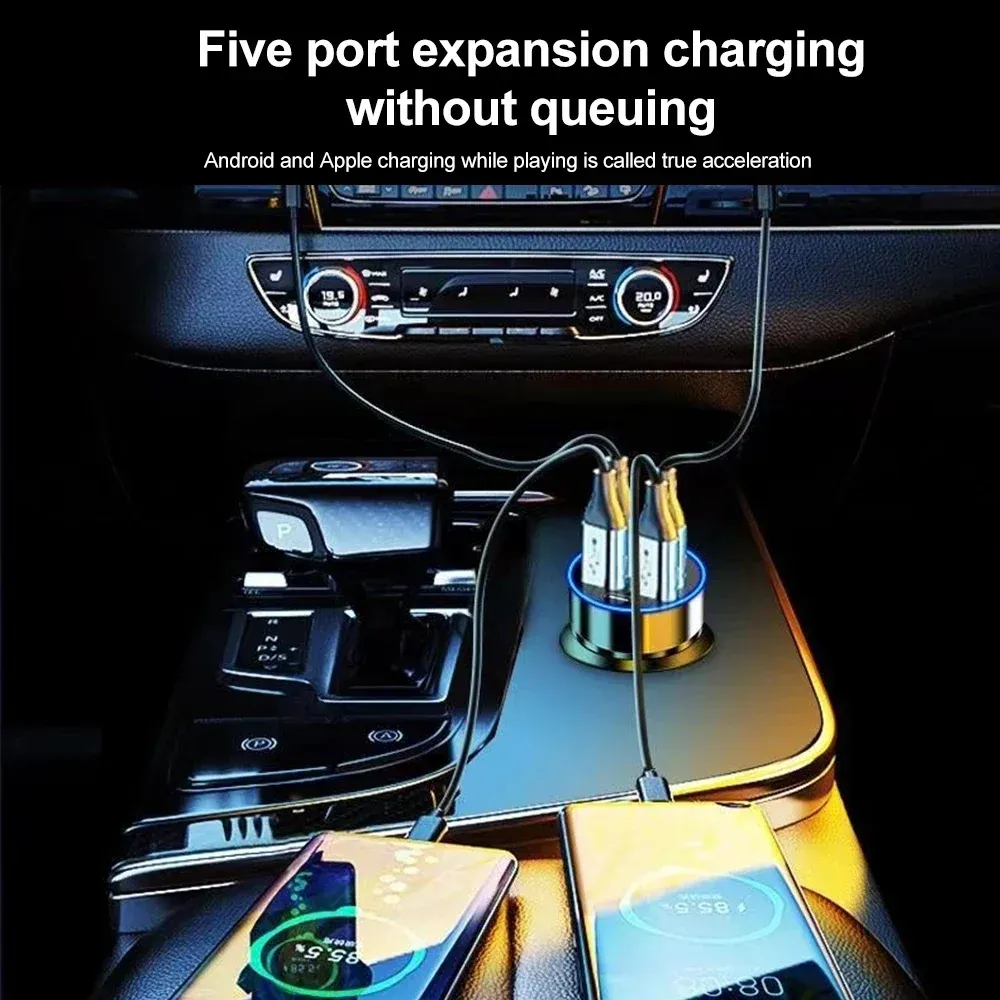 Chargeur de voiture premium design
