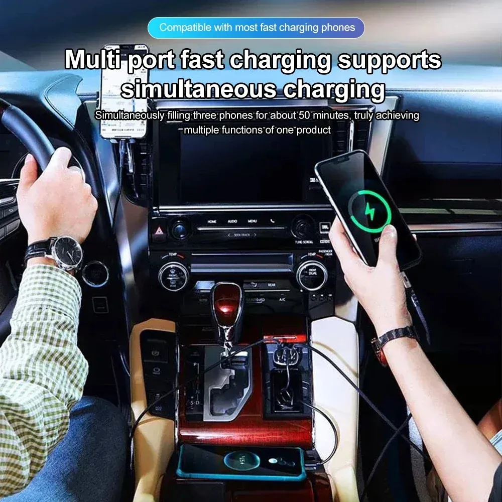 Chargeur de voiture premium utilisation