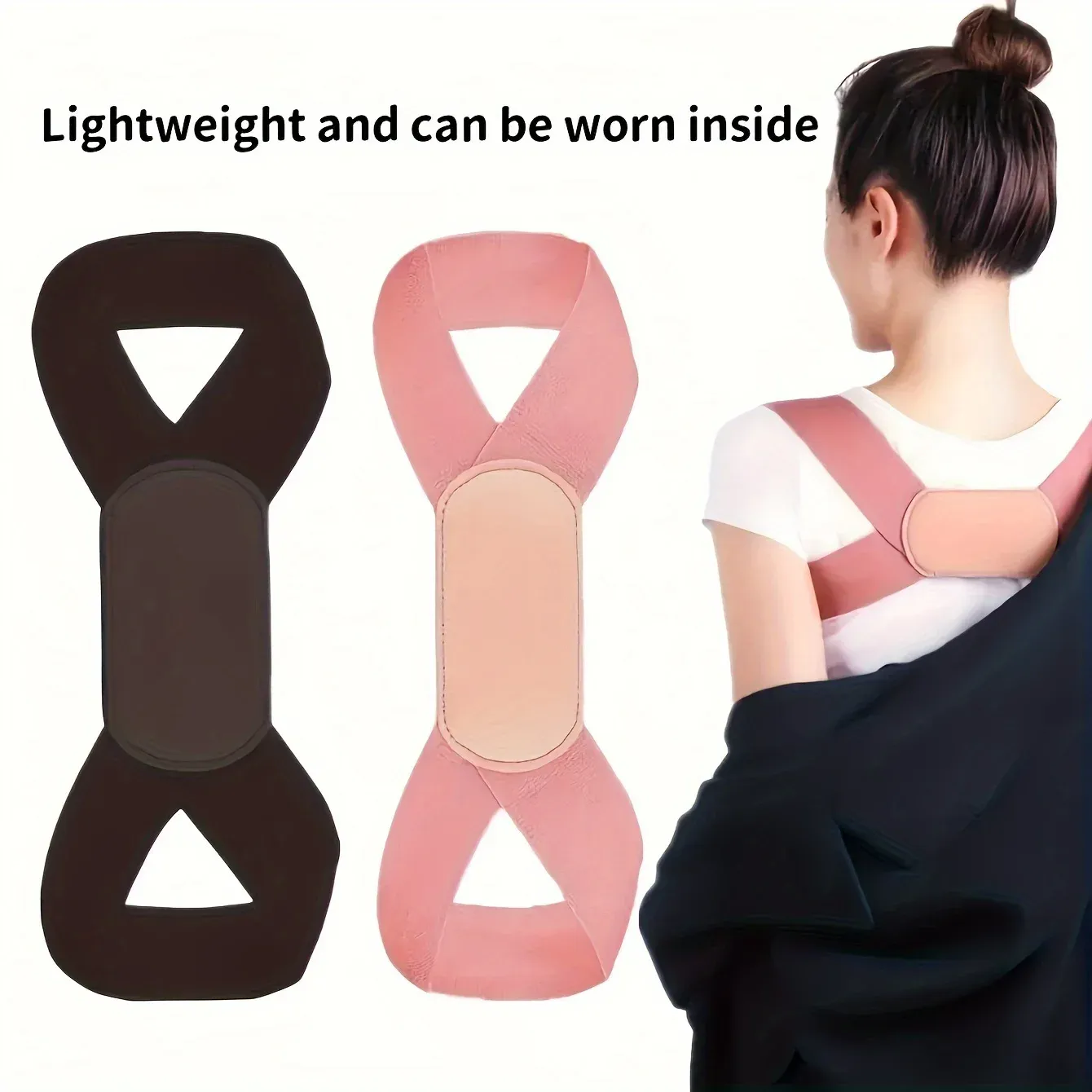 Correcteur de posture invisible pour femmes, vue d'ensemble