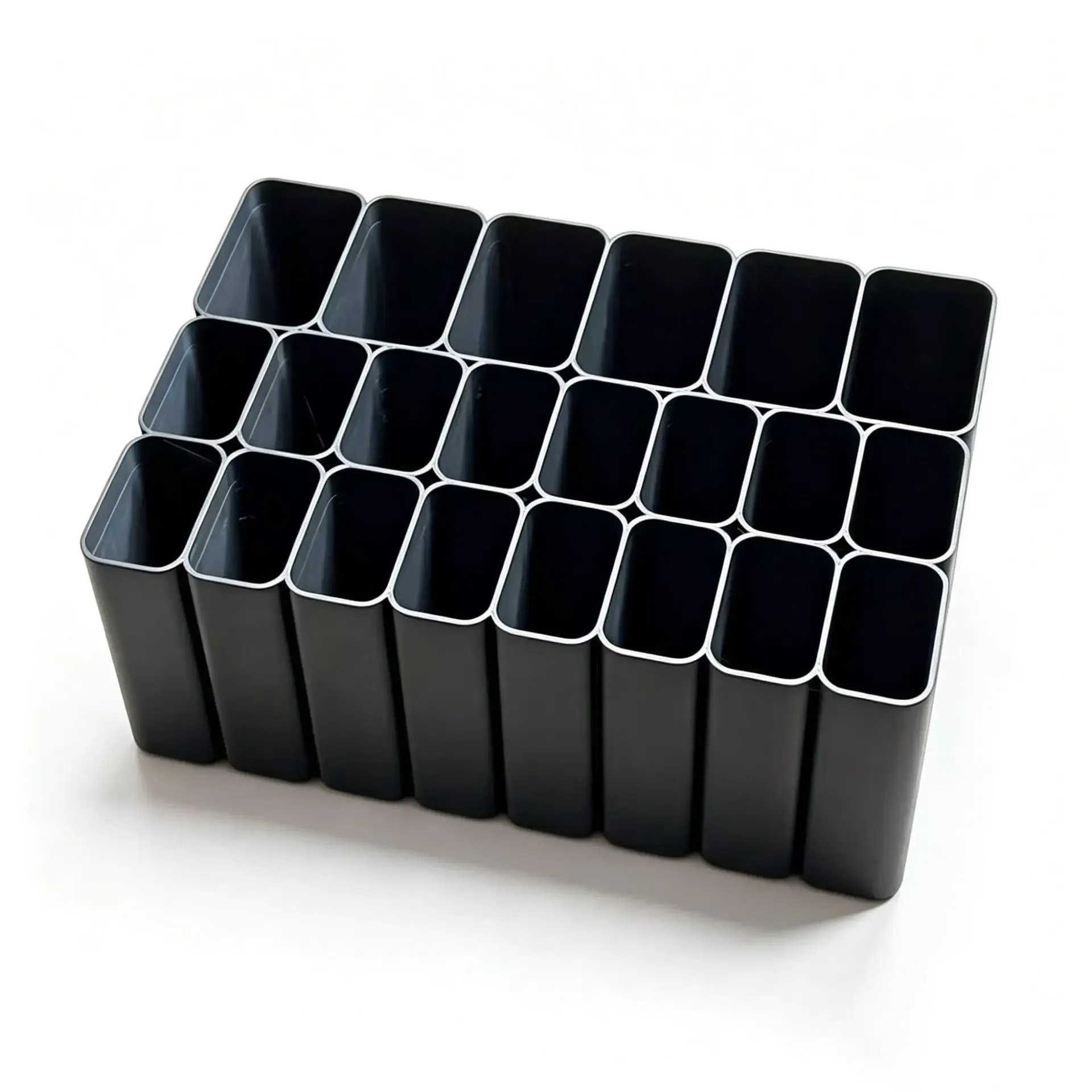Boîte de rangement pour câbles USB à 11 ou 22 compartiments, organiseur de fils pour bureau et maison 4