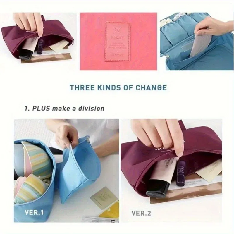 Détail du sac de rangement de voyage