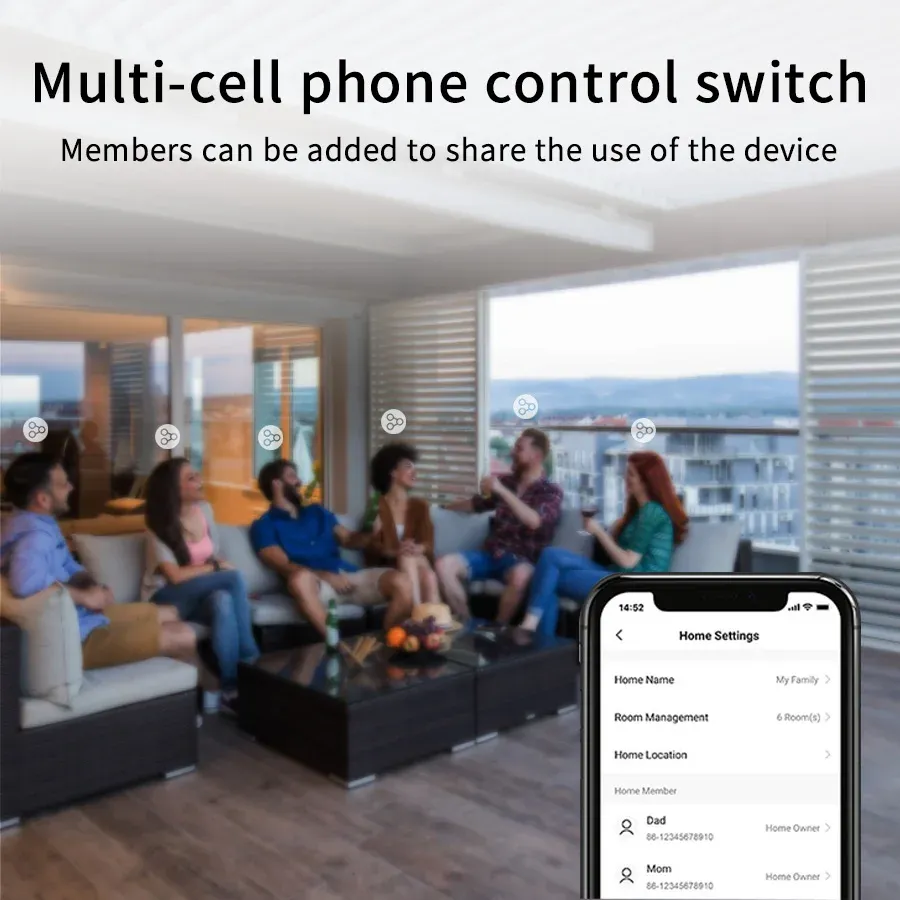 Interrupteur intelligent WiFi au quotidien
