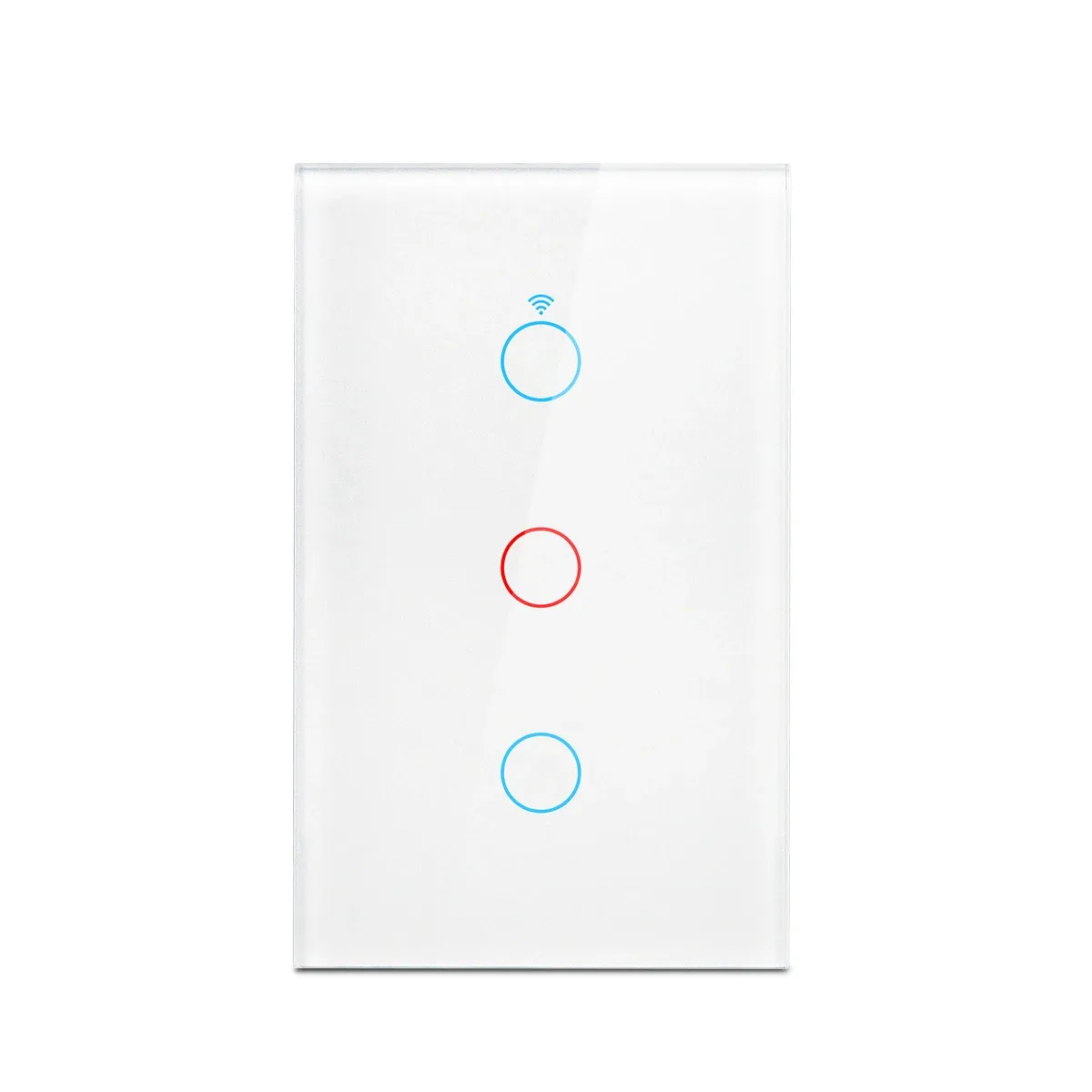 Interrupteur mural intelligent WiFi (standard US) à commande tactile, 1 à 4 voies, compatible RF433, application Tuya Smart Home, Alexa et Google Home 7