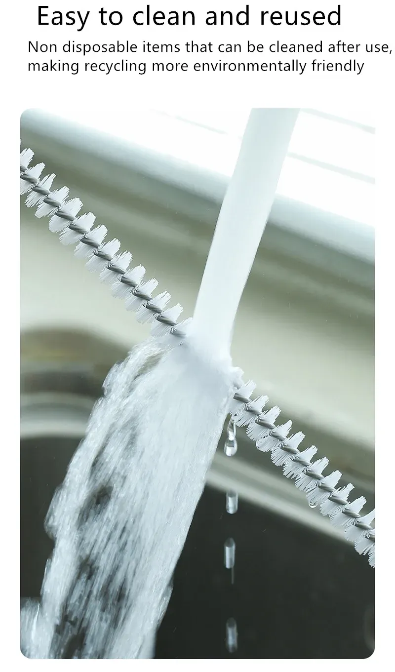 Brosse de dragage de tuyau longue durée
