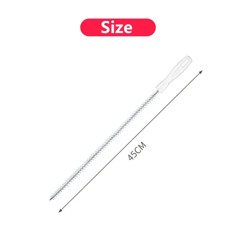 Brosse de débouchage de tuyau longue durée, furet flexible, outil de déboucheur de trou d'évacuation Everg, égout de cuisine 8