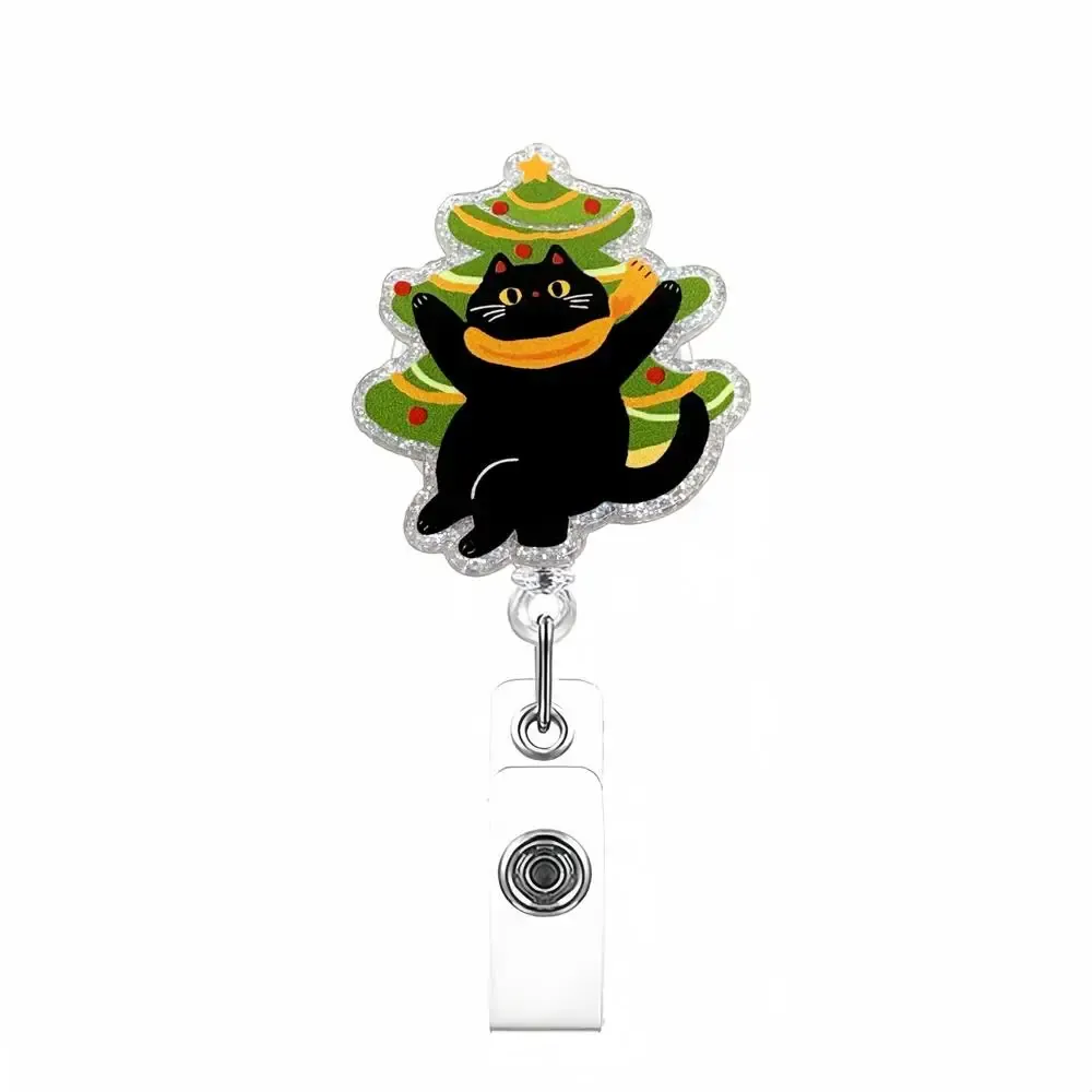 Porte-badge rétractable en acrylique pour badge d'identification, avec pince crocodile pivotante à 360 degrés, pour infirmières, médecins et personnel hospitalier 28