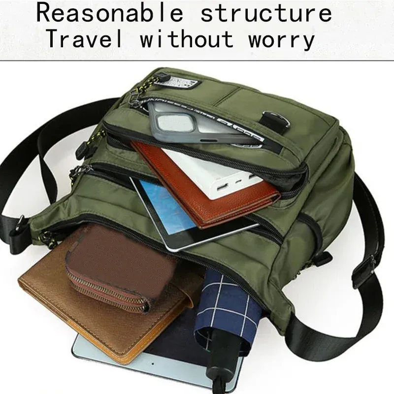 Sac bandoulière en situation