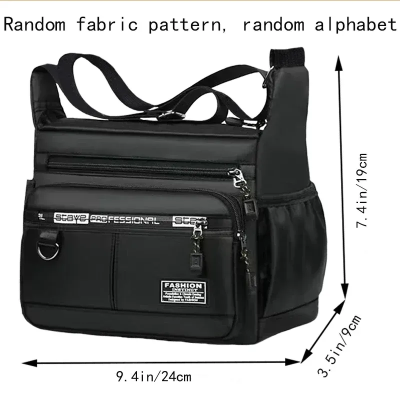 Compartiments du sac bandoulière