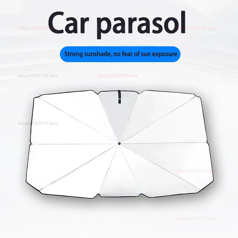 Pare-soleil portable pour voiture, protection UV pour pare-brise avant, isolation thermique, protection contre les rayons UV, couvre-tableau de bord 3