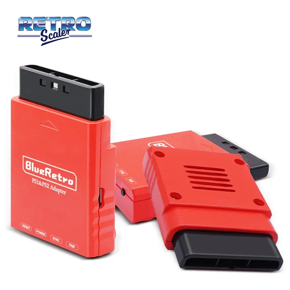 RetroScaler BlueRetro Adaptateur de manette de jeu sans fil pour PSX, PS1, PS2, Ipega 9076, PS4, PS5 et Nintendo Switch - Image 1