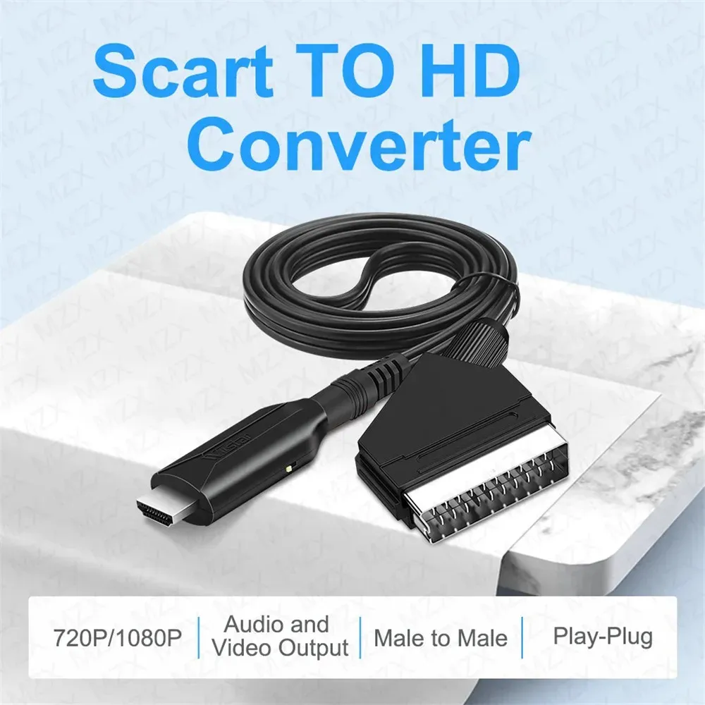Convertisseur SCART vers HDMI, vue produit